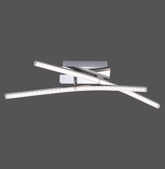 Simon - Ceiling Light - Steel - By Just Light - (11270-55)