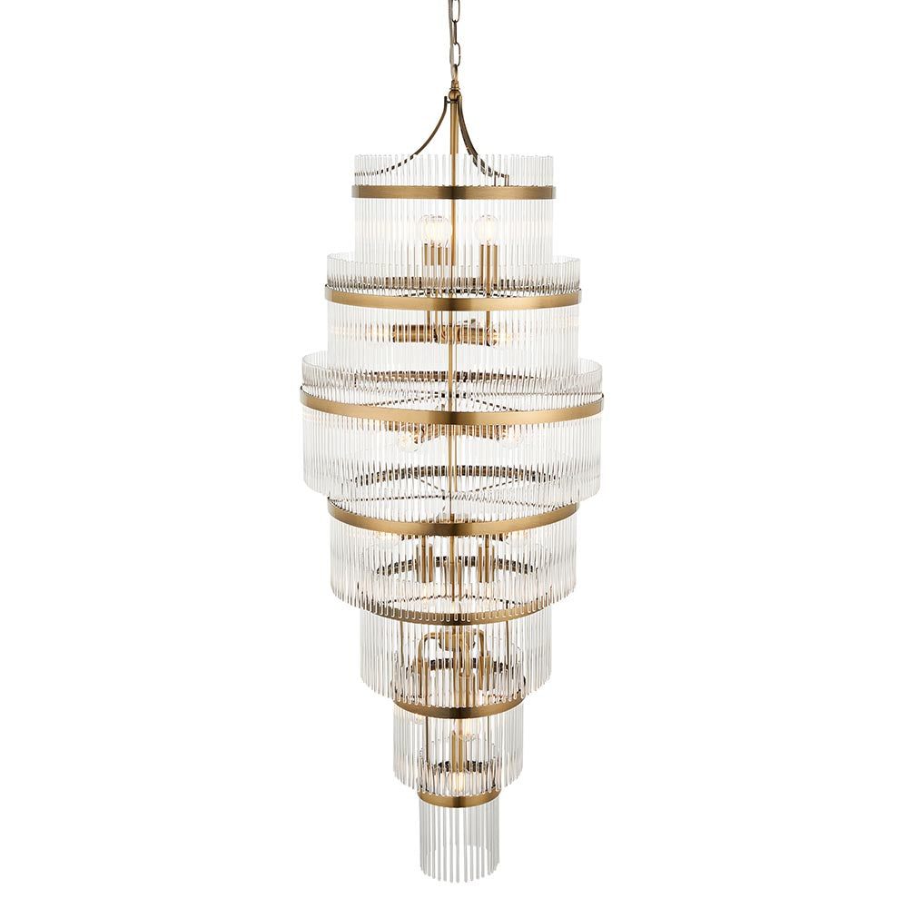 Marietta Grand 21lt Tiered Pendant