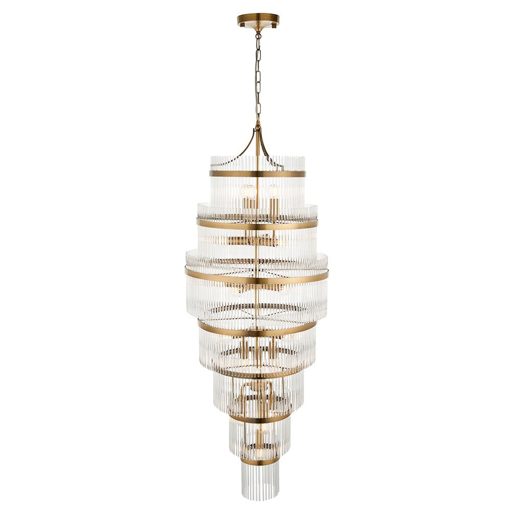 Marietta Grand 21lt Tiered Pendant