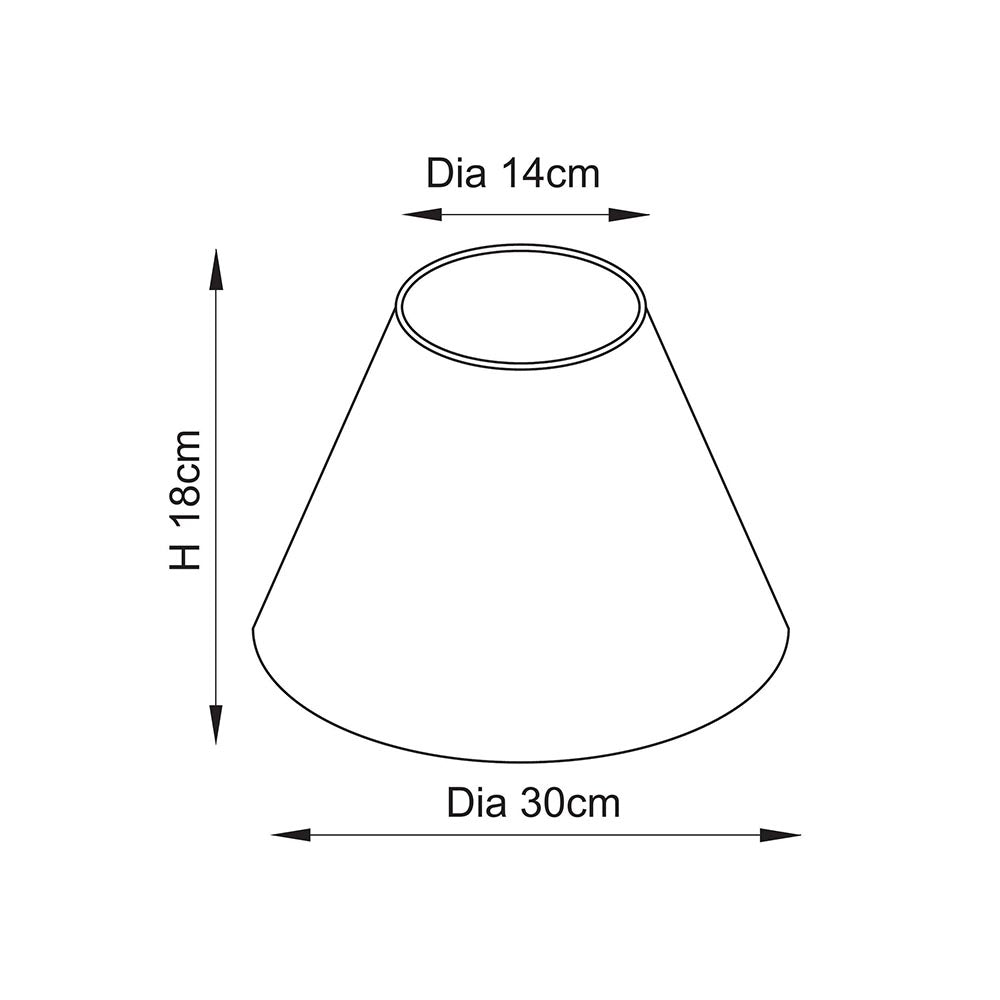 Leaf 30cm Tapered Shade