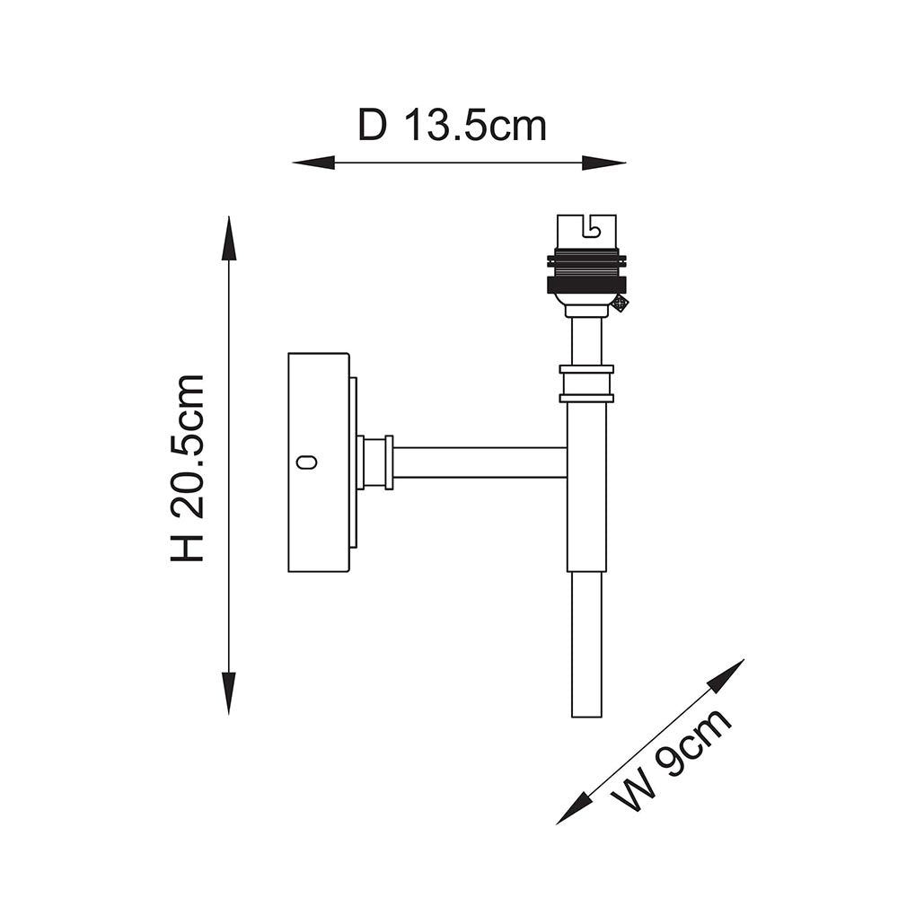 Chester Wall Fitting