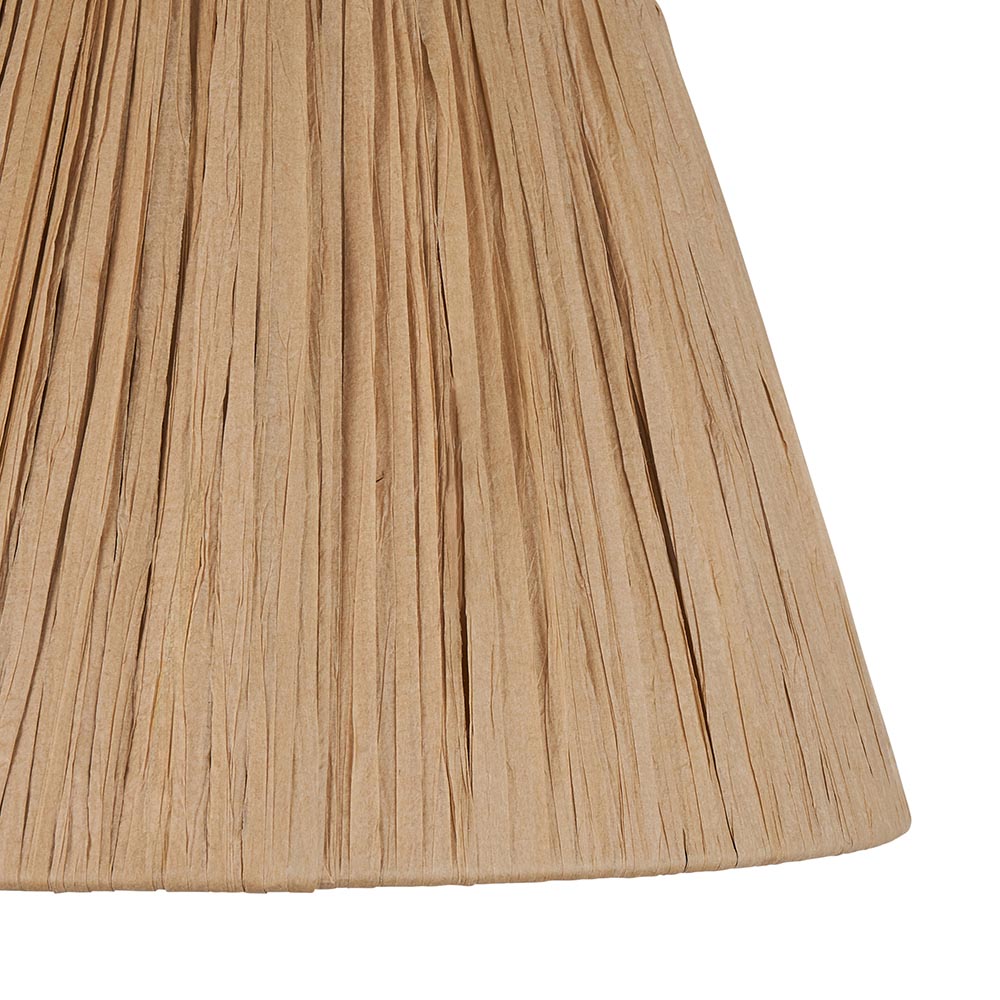 Raffia 24cm Tapered Shade
