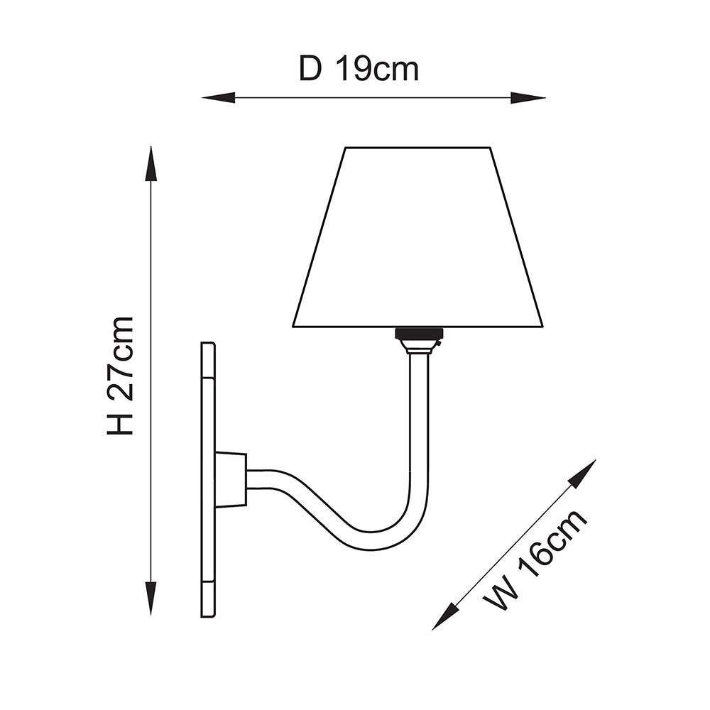 Anvil Swan & Ripple 16cm Wall