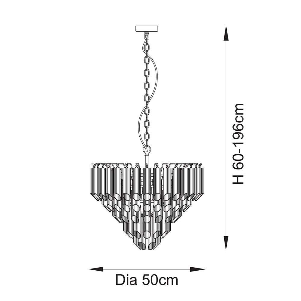 Toulouse 12lt Pendant