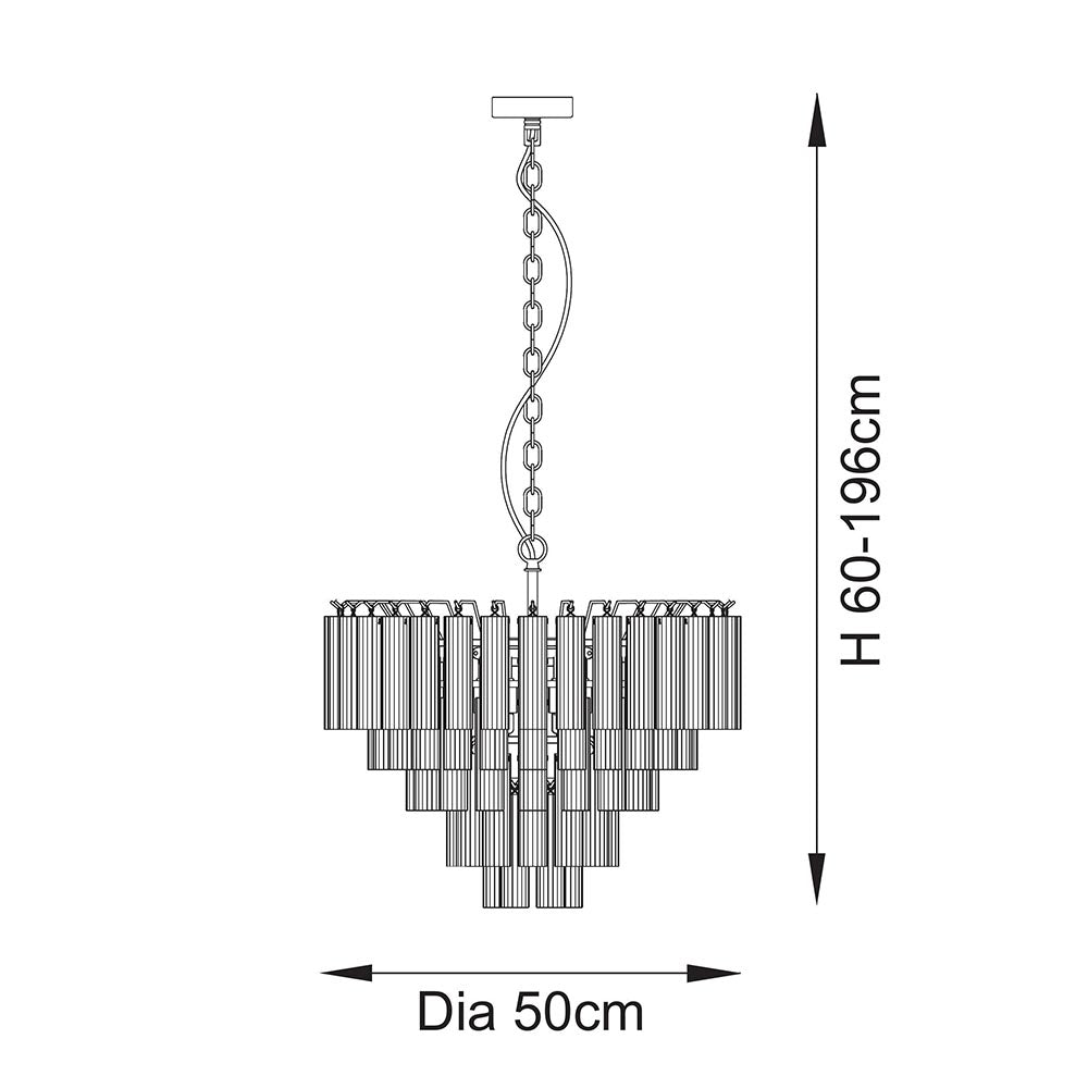 Toulouse 12lt Pendant