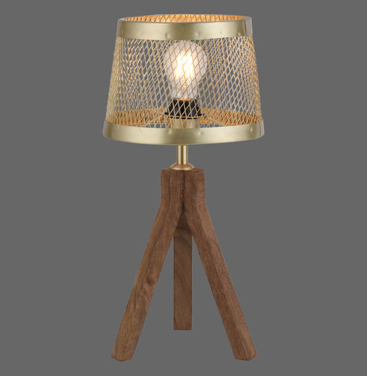 Frederik - Table Lamp - Brass Matt - By Just Light - (11423-60)