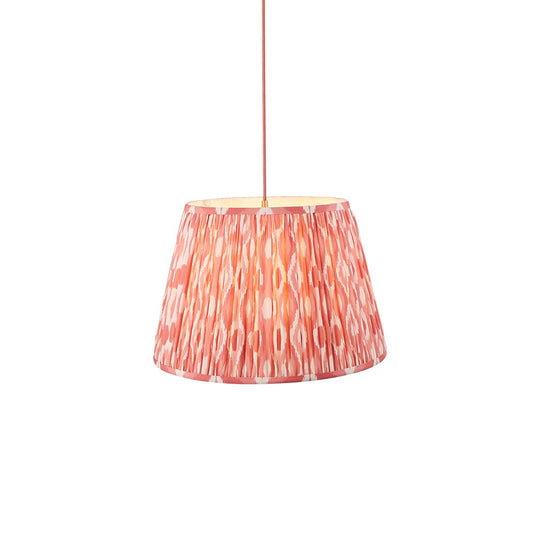 Eltham & Ikat 40cm Pendant, Red