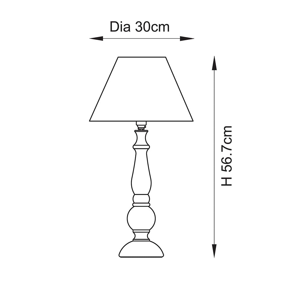 Hidcote & Ivy 30cm Table