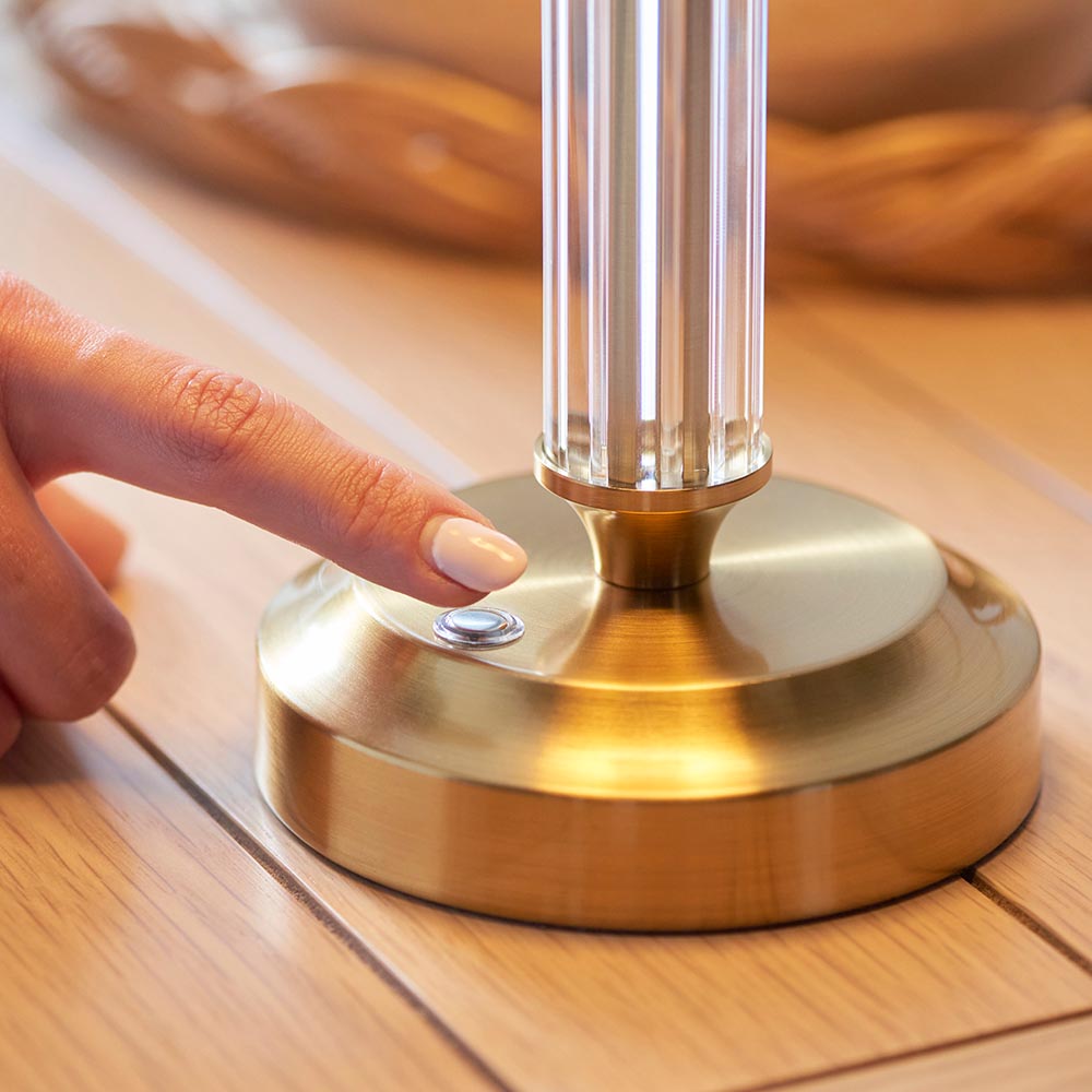 Morton Rechargeable & Zigzag 16cm Table