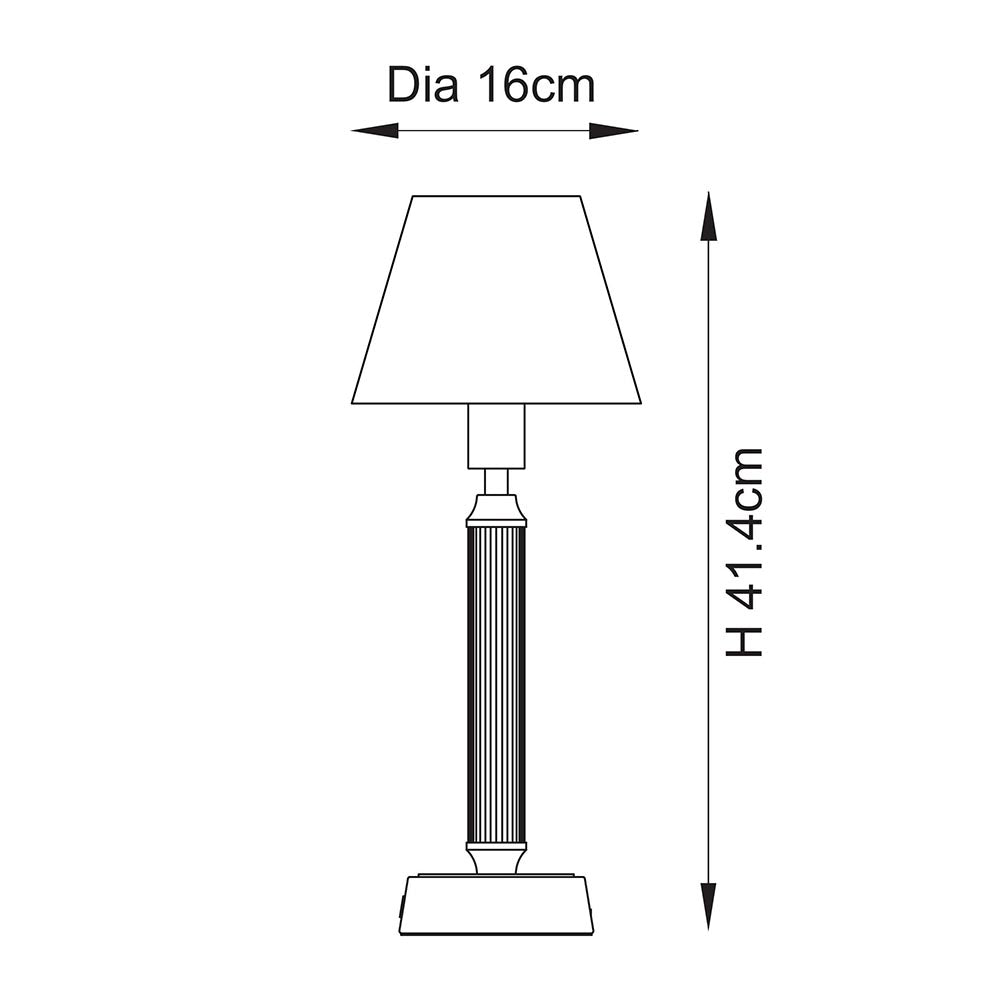 Trobridge Rechargeable & Ivy 16cm Table