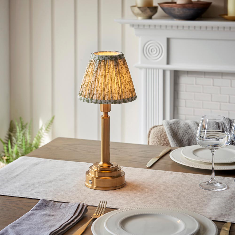 Upton Rechargeable & Leaf 16cm Table