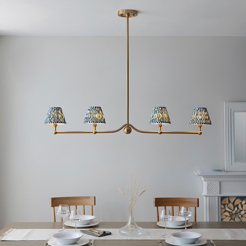 Santiago & Ripple 16cm 4lt Linear Pendant