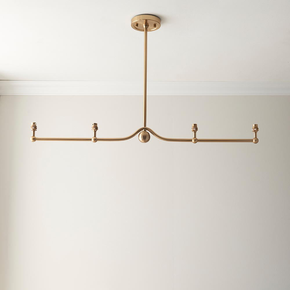 Santiago & Ripple 16cm 4lt Linear Pendant