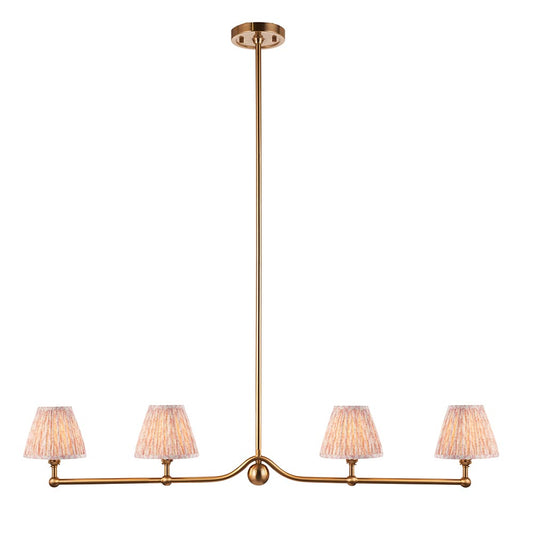 Santiago & Leaf 16cm 4lt Linear Pendant