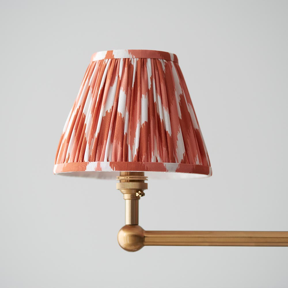 Santiago & Zigzag 16cm Apricot orange shade