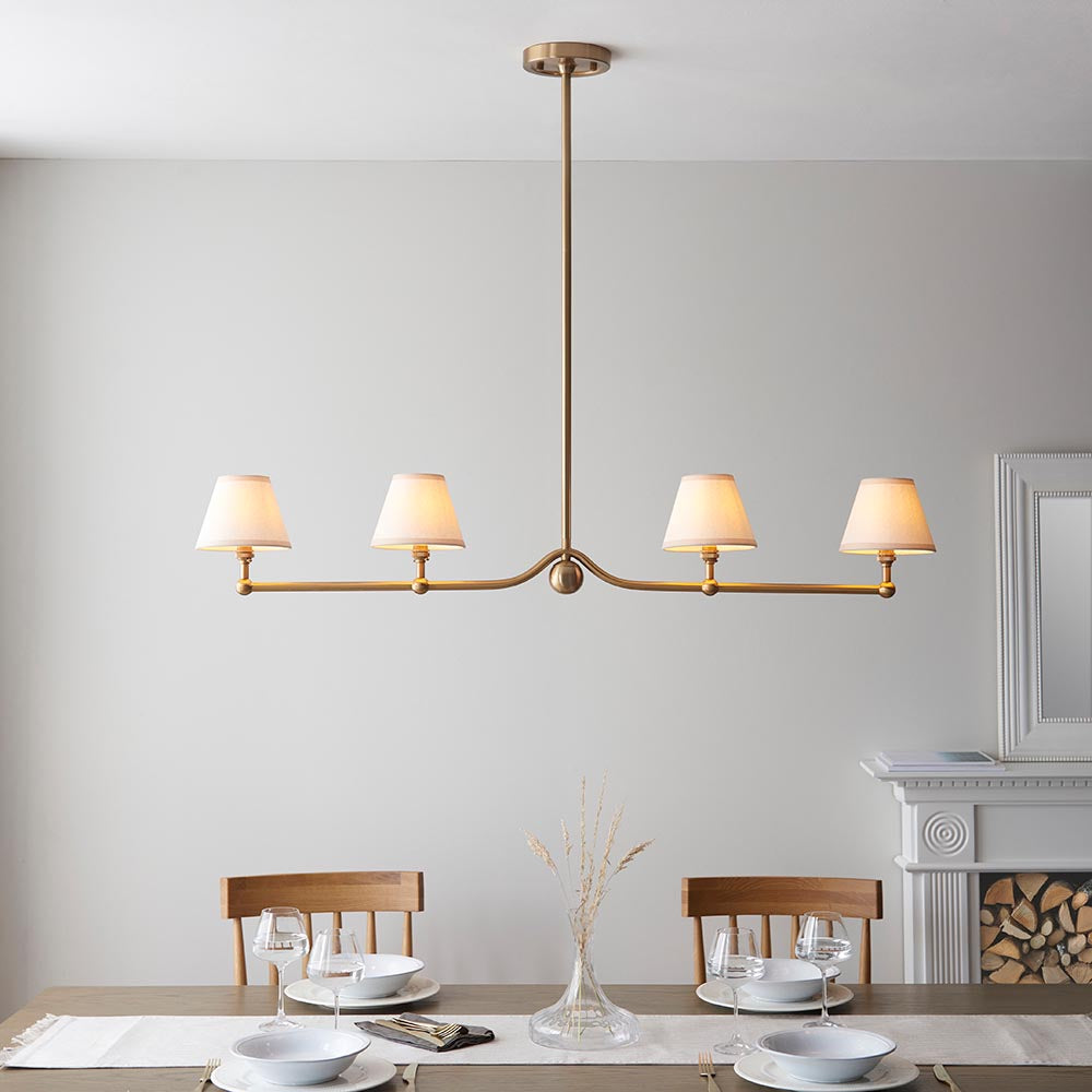 Santiago & Ivy 16cm 4lt Linear Pendant