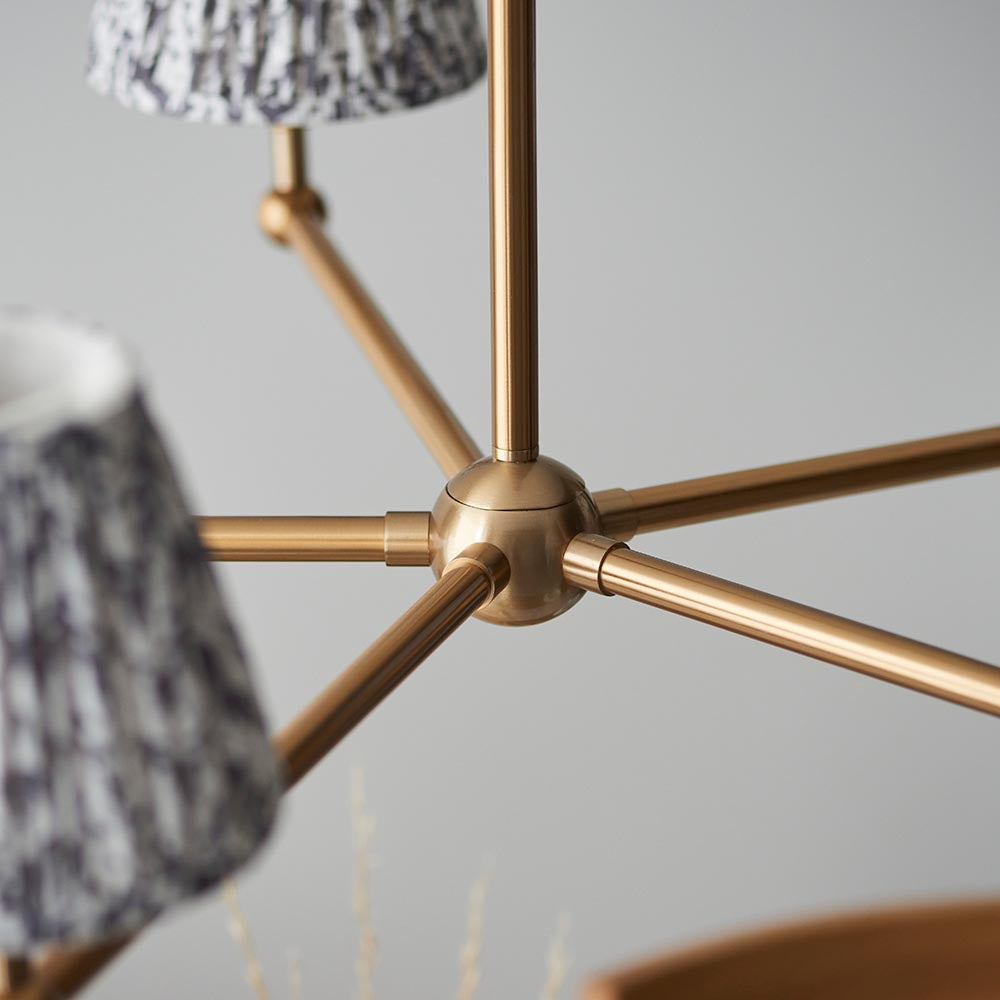 Santiago & Leaf 16cm Pearl grey shade