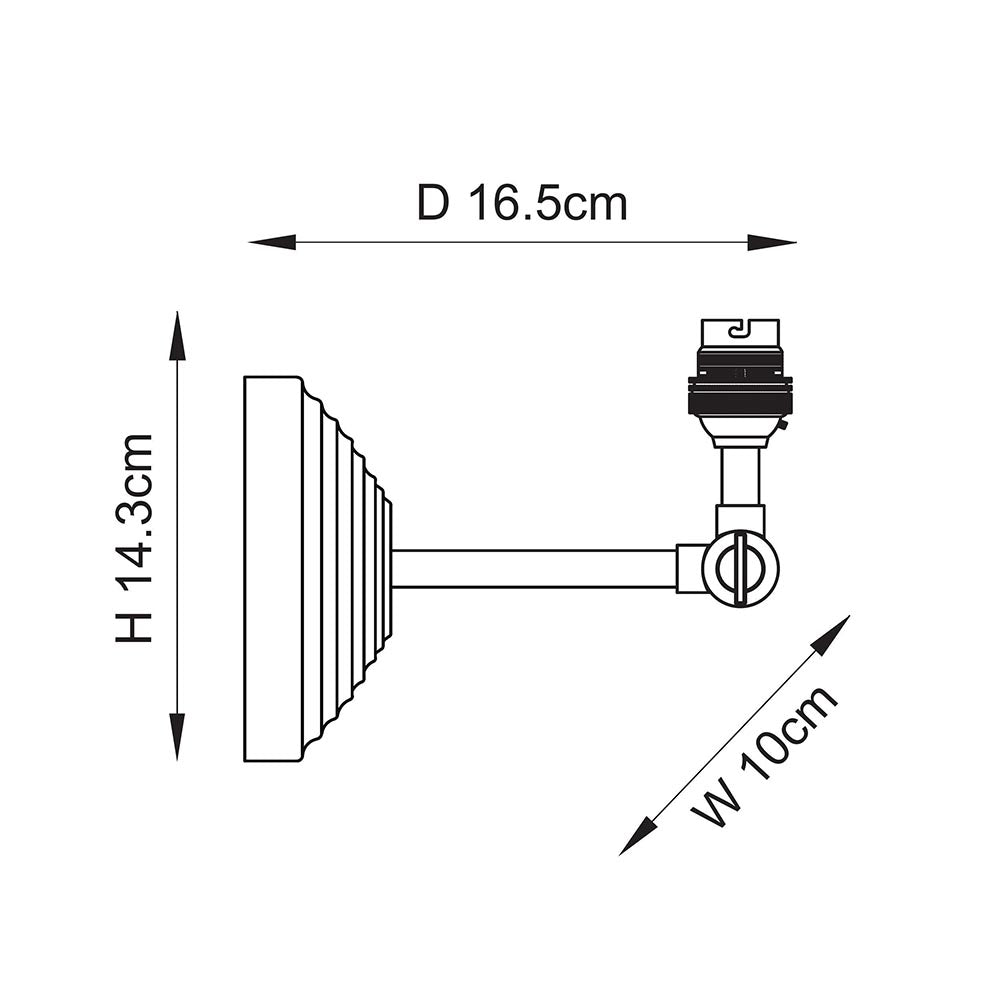 Obelisk Wing Wall Fitting