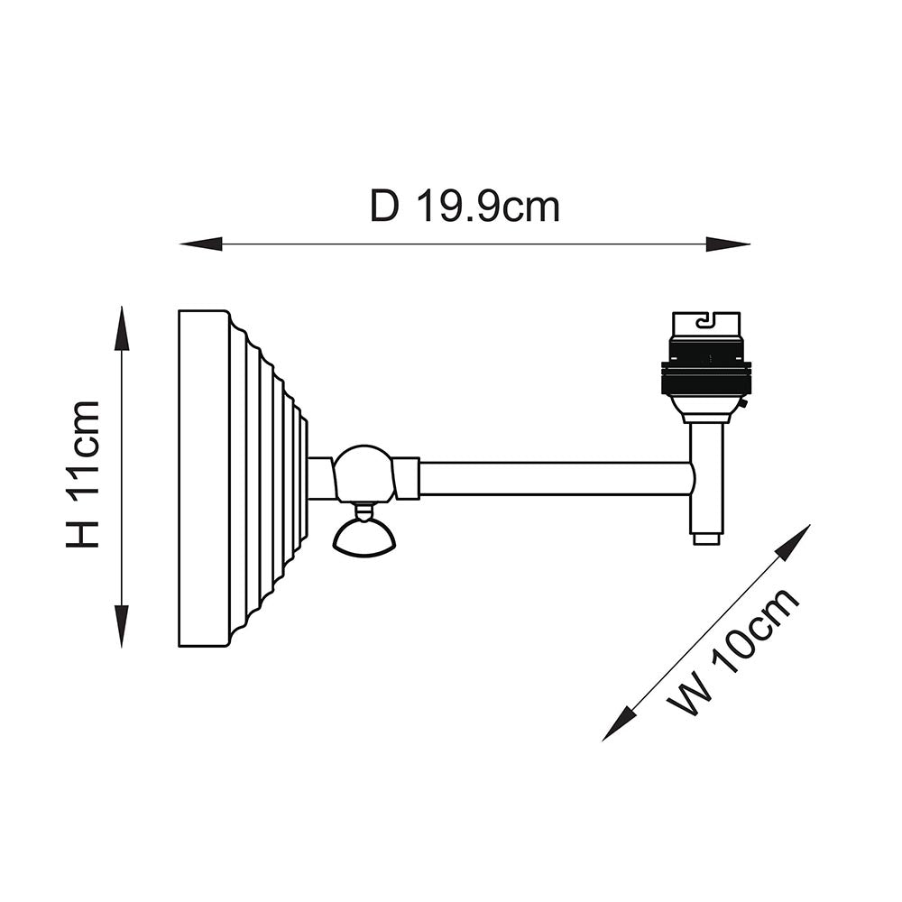 Obelisk Fold Wall Fitting