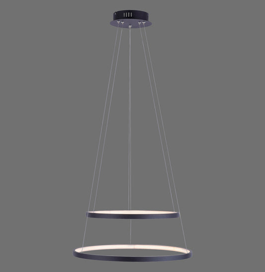 Circle - Pendant Light - Anthrazit - By Just Light - (11525-13)