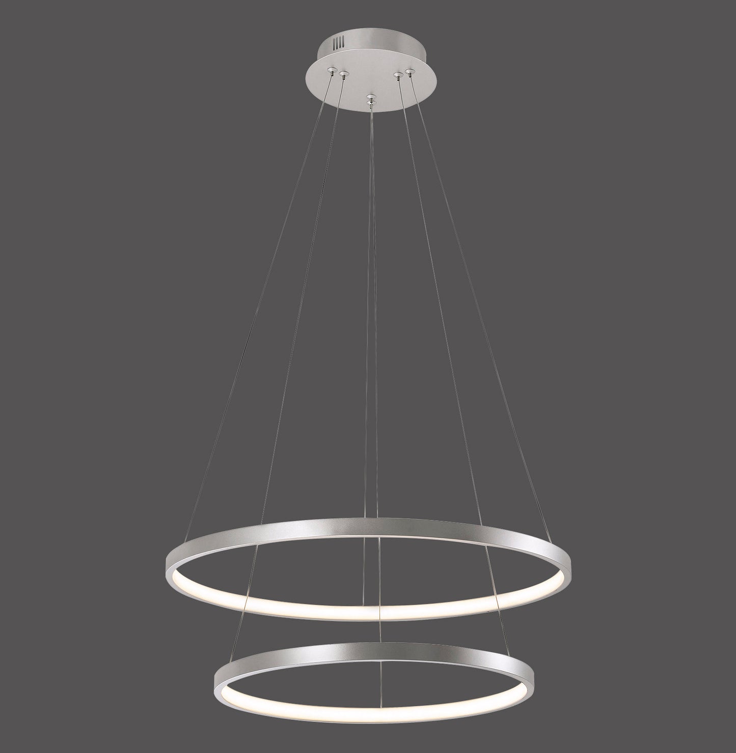 Circle - Pendant Light - Silver - By Just Light - (11525-21)