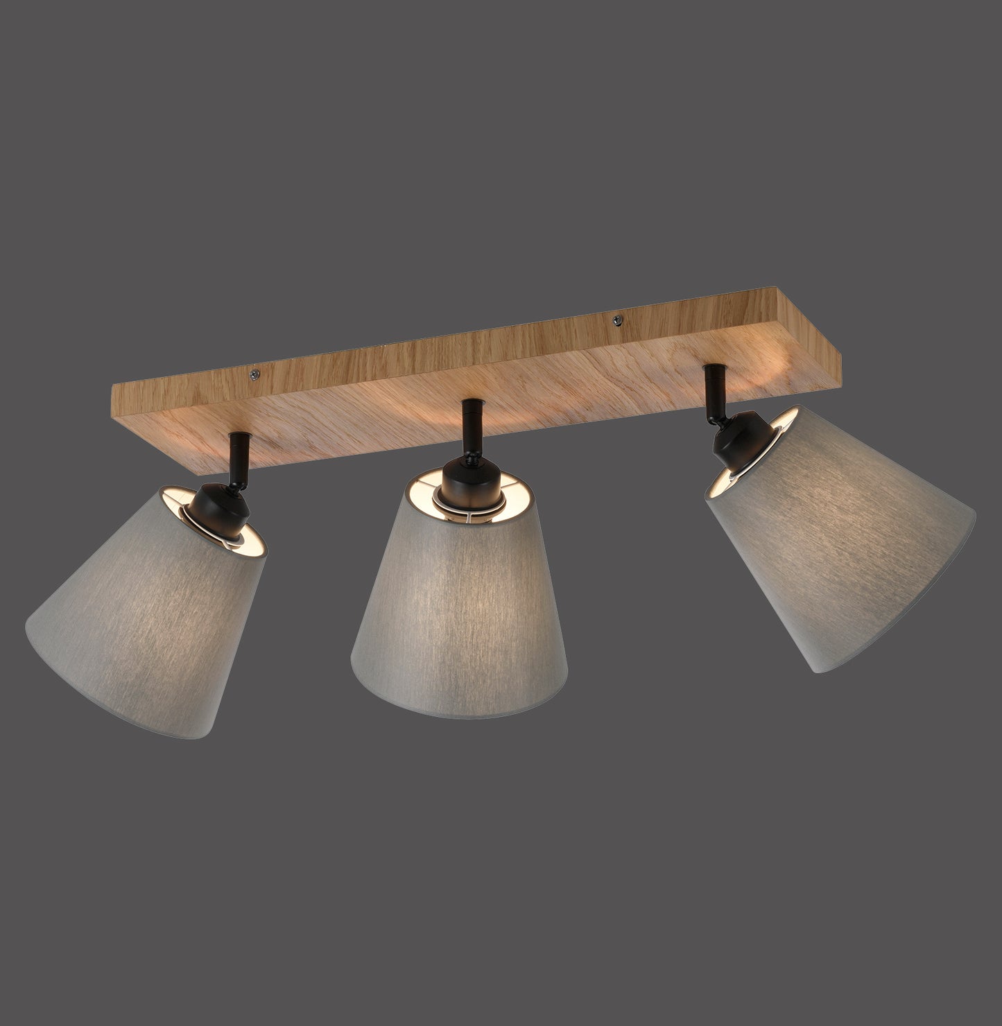 Green Michel - Ceiling Light - Natural Wood - By Just Light - (11582-79)