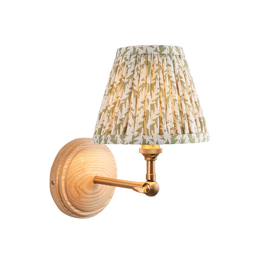 Wood Wing & Leaf 16cm Wall