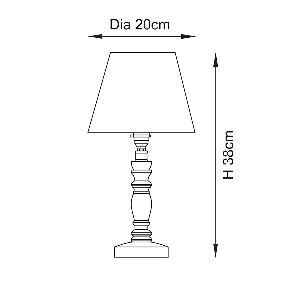 Bibury & Zigzag 20cm Table