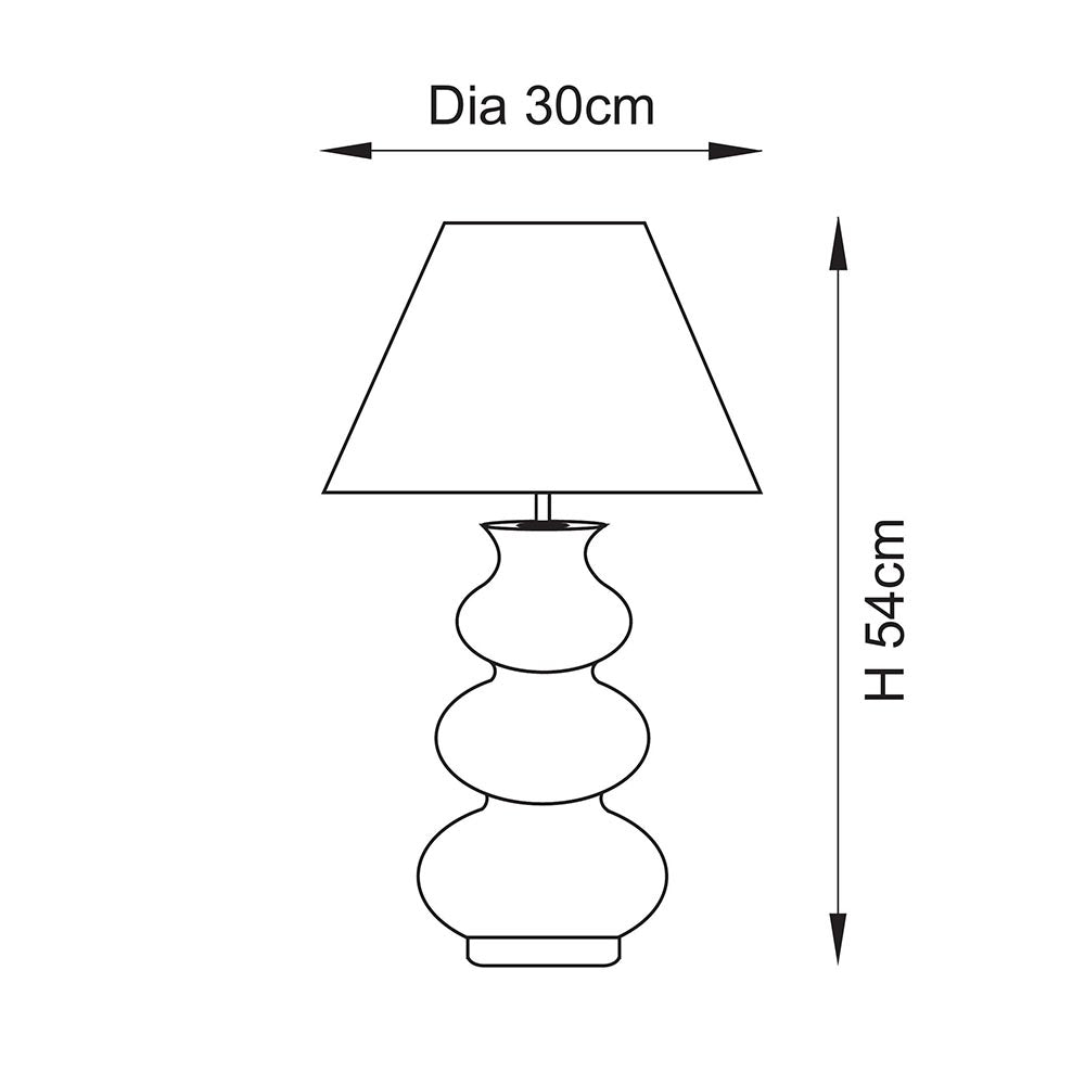 Monroe & Ikat 30cm Table