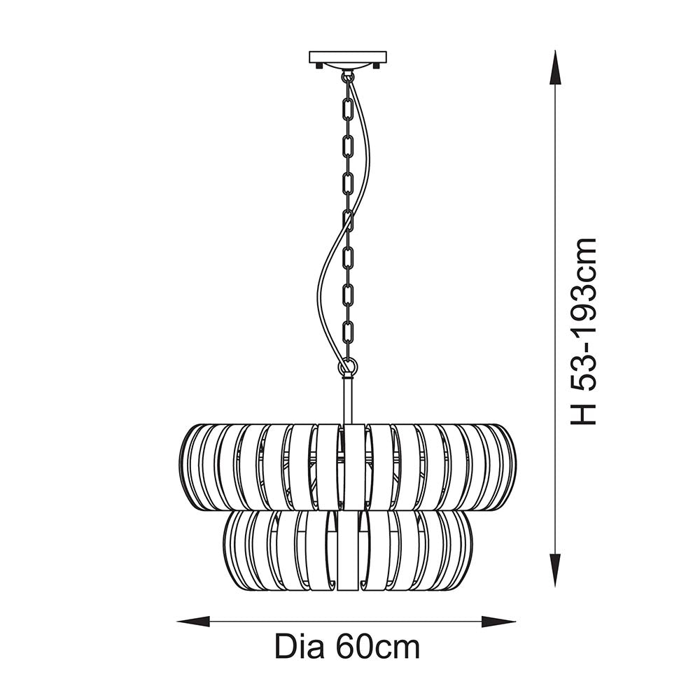 Montrose 6lt Pendant