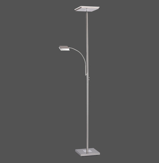 Hans - Floor Lamp - Steel - By Just Light - (11710-55)