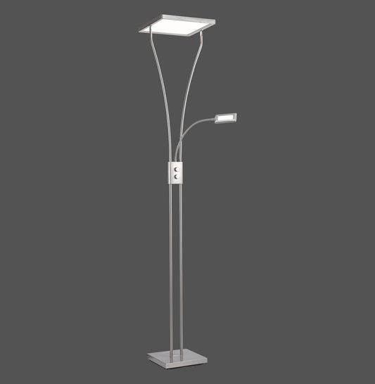 Marian - Floor Lamp - Steel - By Just Light - (11722-55)