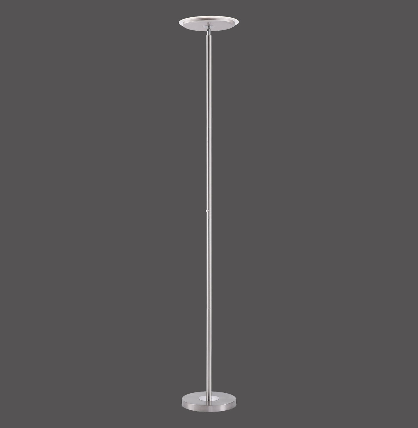 Hans - Floor Lamp - Steel - By Just Light - (11729-55)