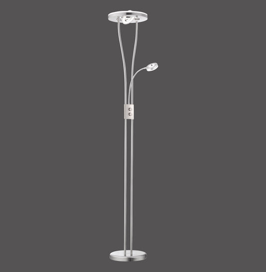 Helia - Floor Lamp - Steel - By Just Light - (11778-55)