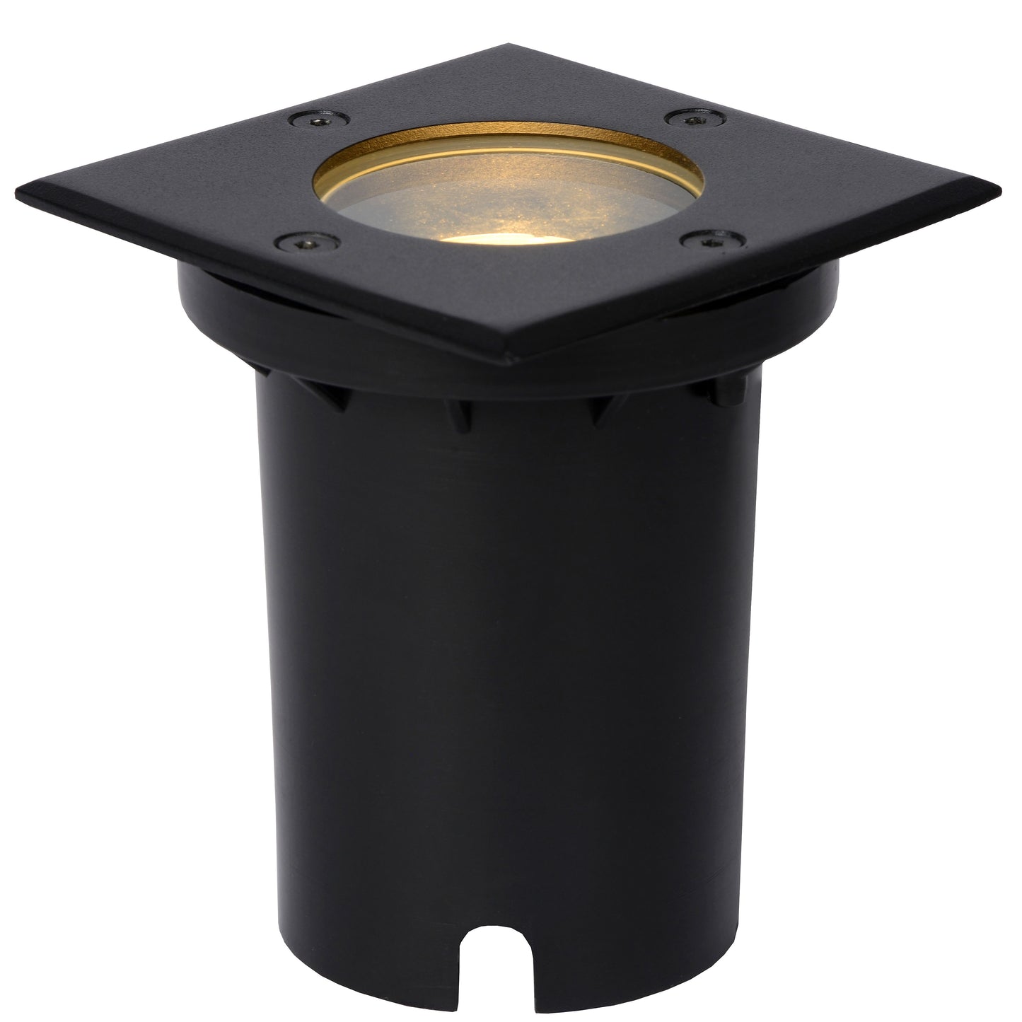 Lucide BILTIN - Deck light Indoor/Outdoor - 1xGU10 - IP67 - Black