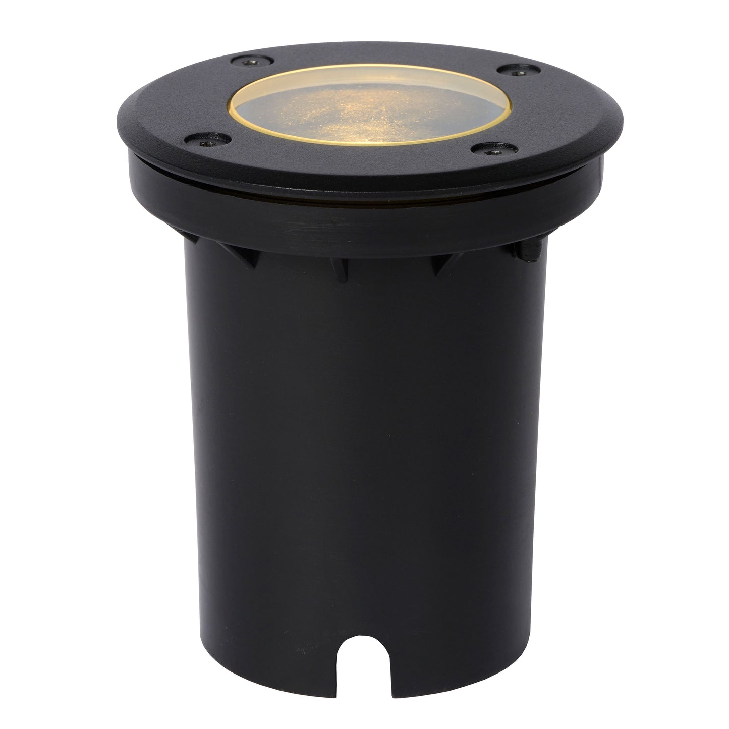 Lucide BILTIN - Deck light Indoor/Outdoor - Ø 10,8 cm - 1xGU10 - IP67 - Black