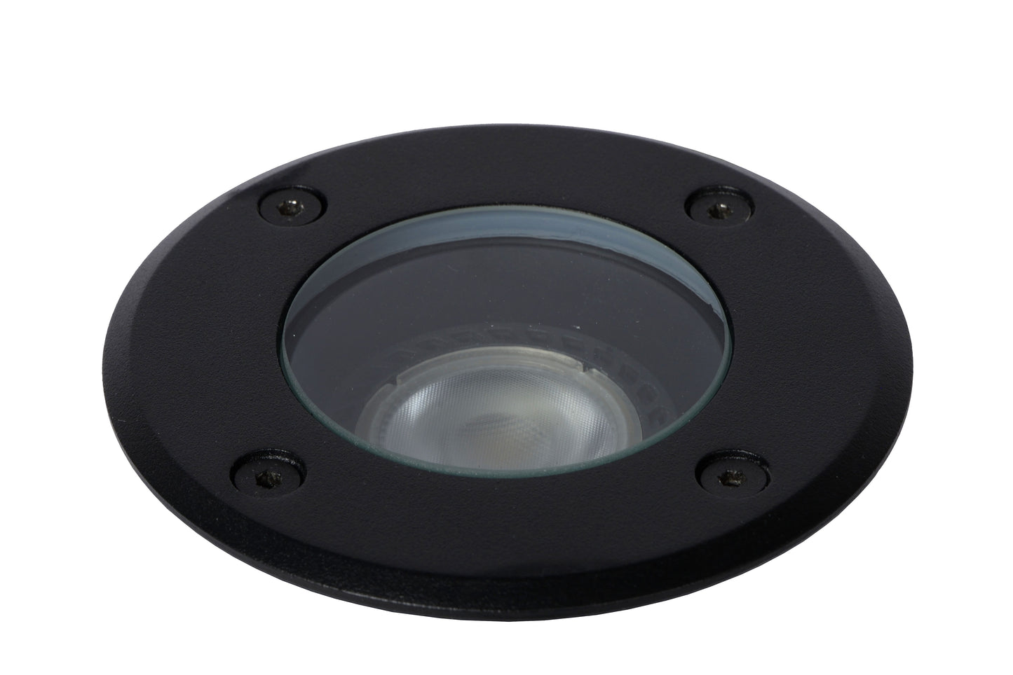 Lucide BILTIN - Deck light Indoor/Outdoor - Ø 10,8 cm - 1xGU10 - IP67 - Black