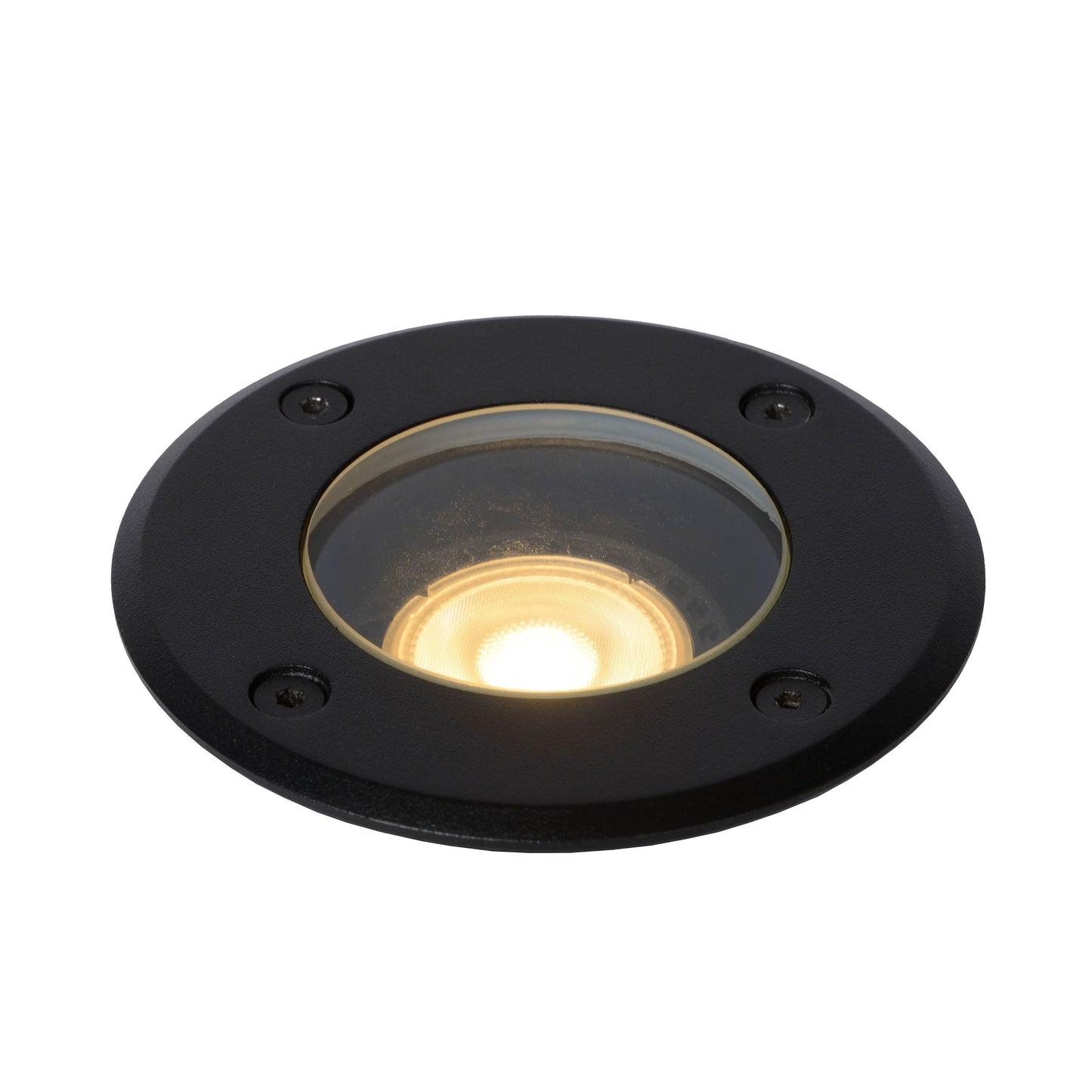 Lucide BILTIN - Deck light Indoor/Outdoor - Ø 10,8 cm - 1xGU10 - IP67 - Black