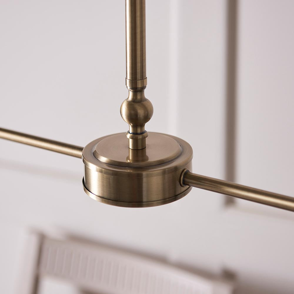 Lille & Ikat 16cm 2lt Linear Pendant