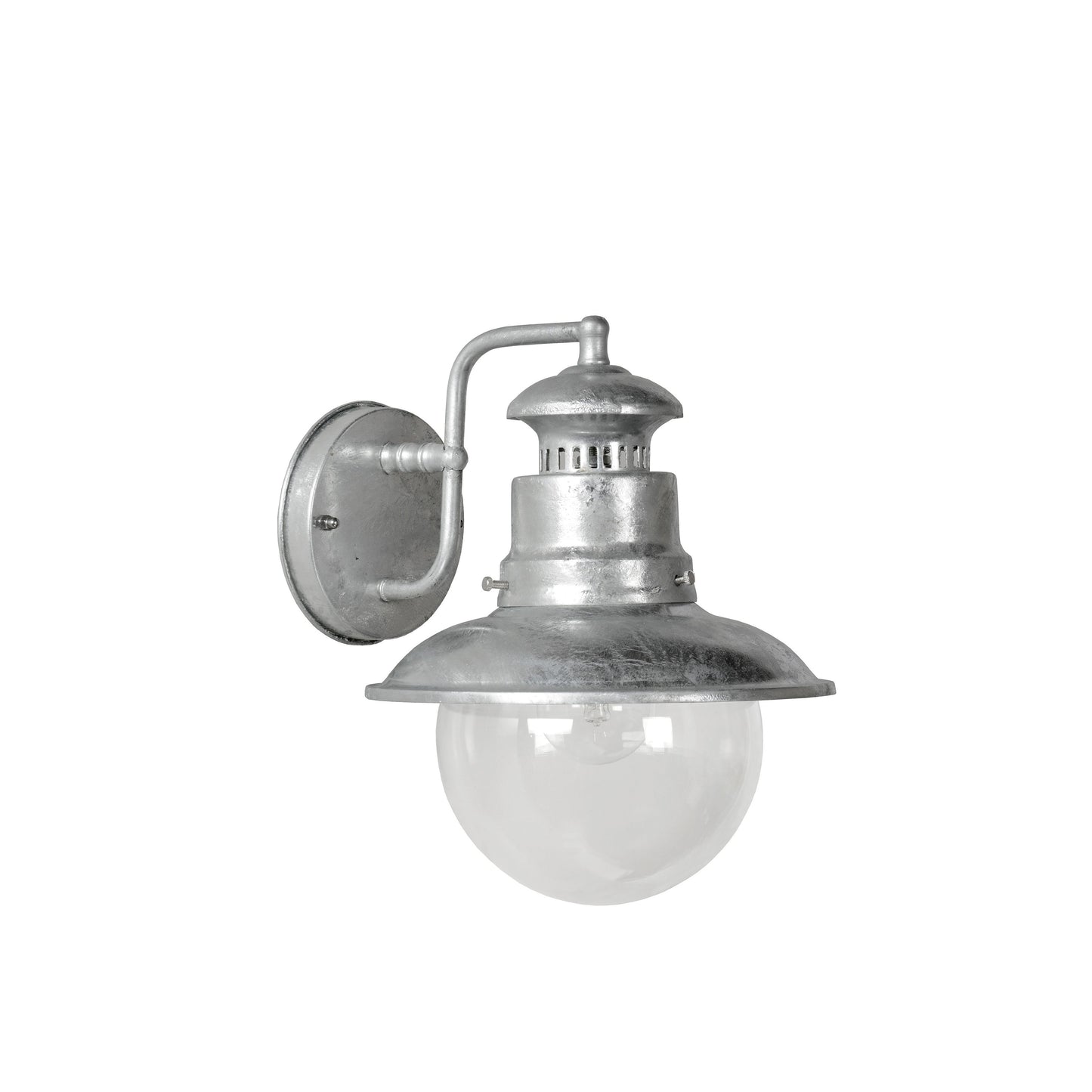 Lucide FIGO - Wall light Indoor/Outdoor - 1xE27 - IP44 - Zinc