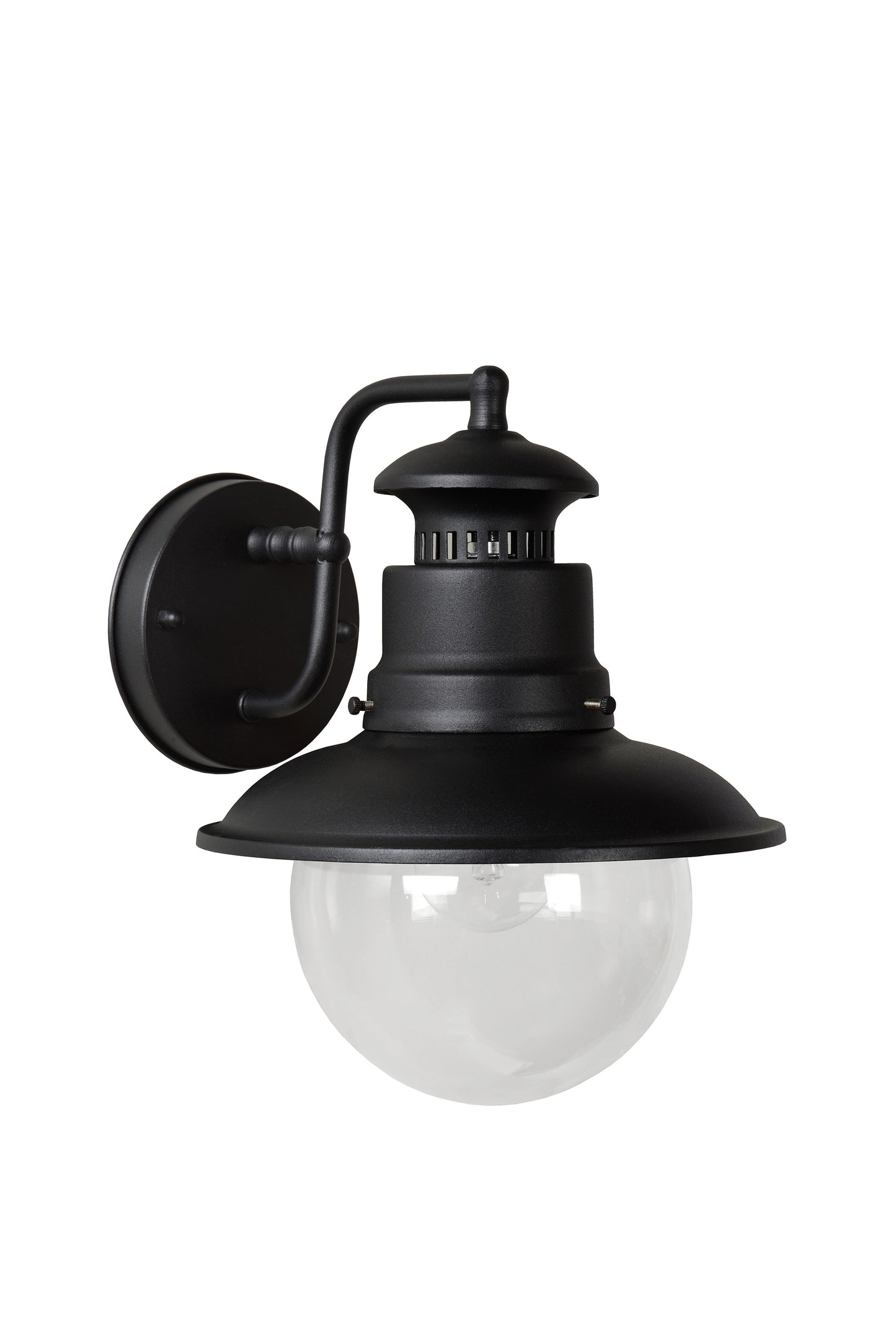 Lucide FIGO - Wall light Indoor/Outdoor - 1xE27 - IP44 - Black