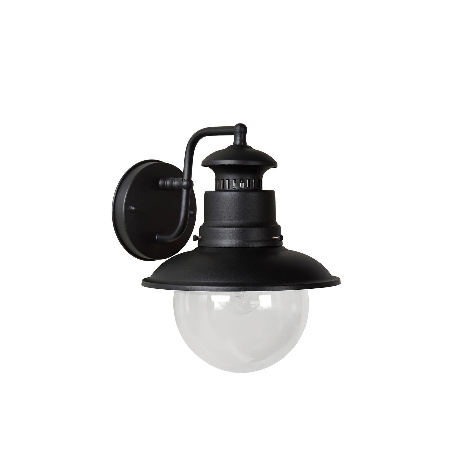 Lucide FIGO - Wall light Indoor/Outdoor - 1xE27 - IP44 - Black