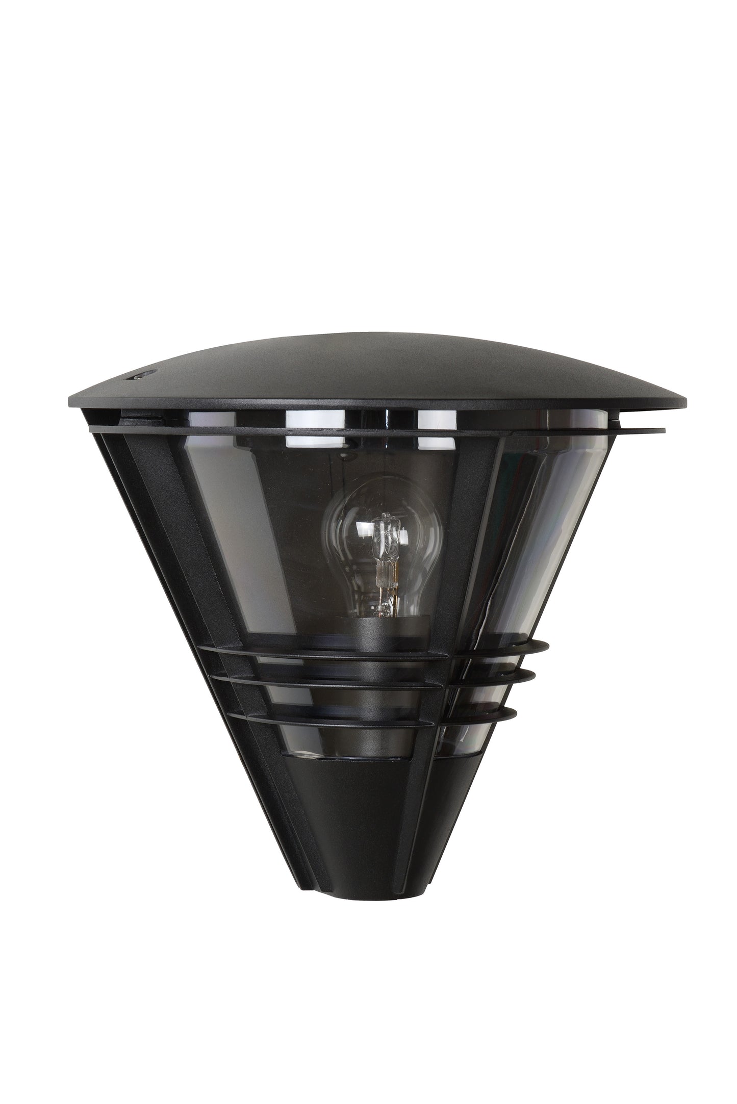 Lucide LIVIA - Wall light Indoor/Outdoor - 1xE27 - IP44 - Black