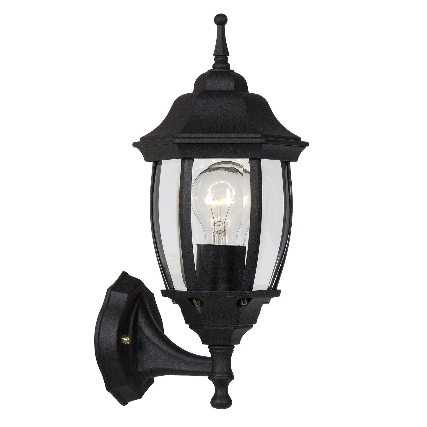 Lucide TIRENO - Wall light Indoor/Outdoor - 1xE27 - IP44 - Black