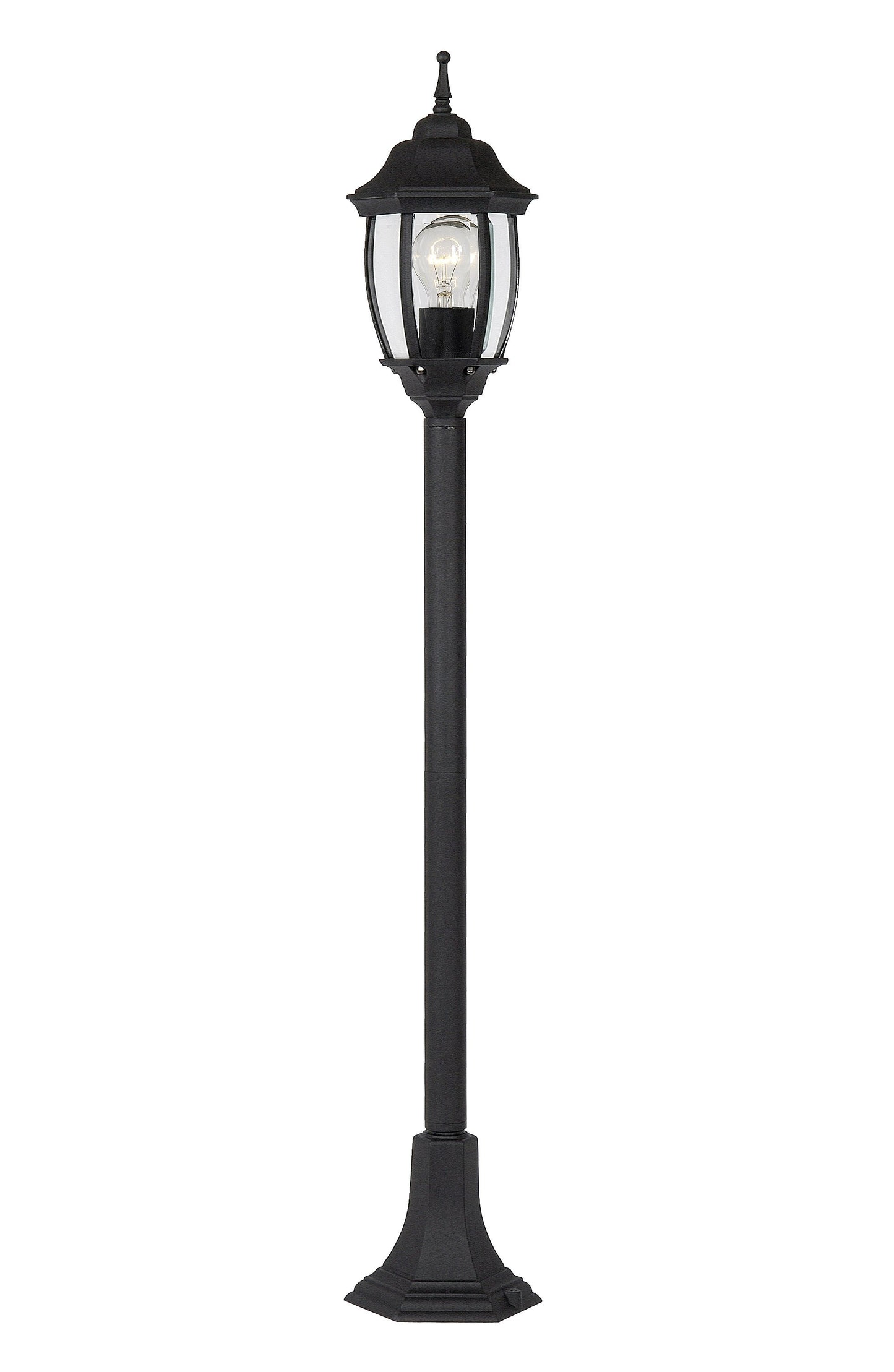 Lucide TIRENO - Lamp post - 1xE27 - IP44 - Black