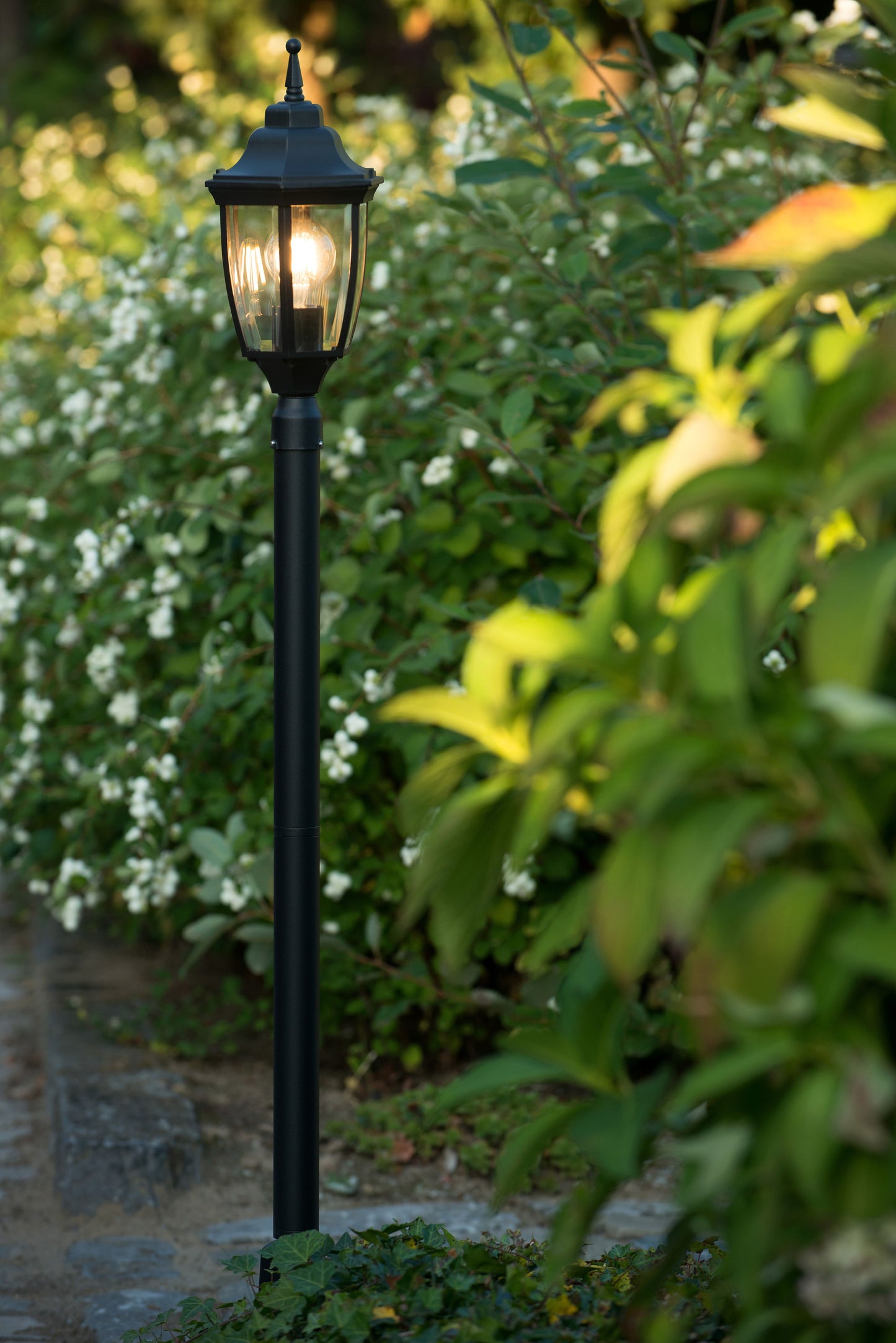 Lucide TIRENO - Lamp post - 1xE27 - IP44 - Black