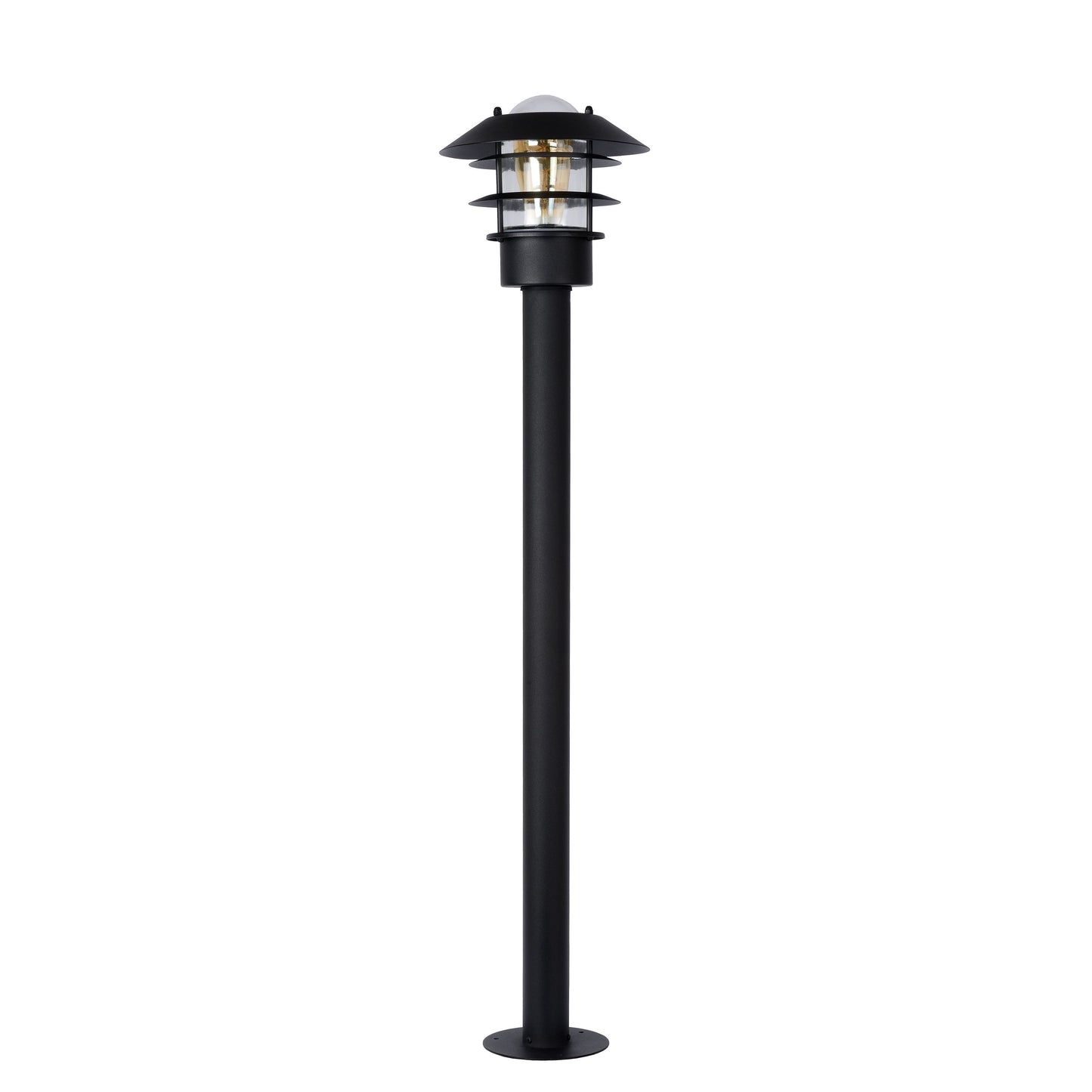 Lucide ZICO - Lamp post - Ø 21,8 cm - 1xE27 - IP44 - Black