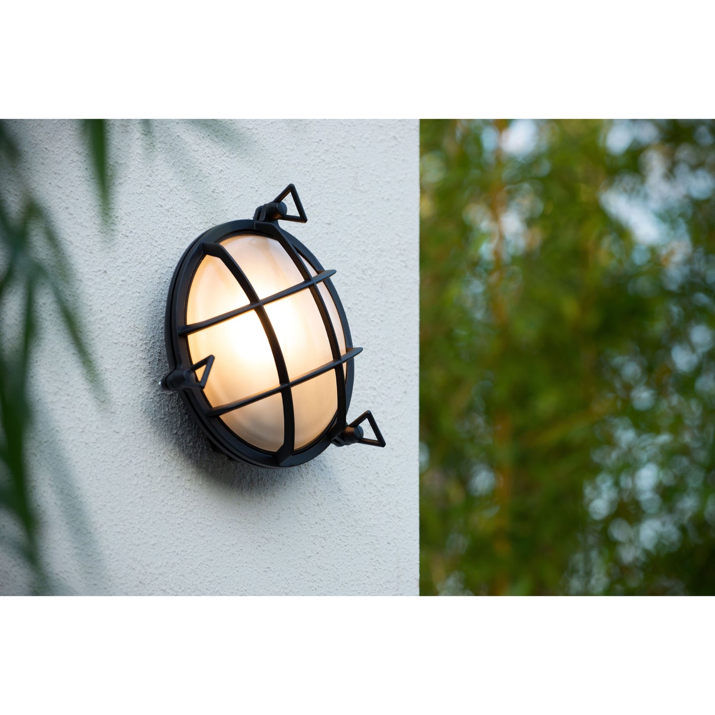 Lucide DUDLEY - Wall light Indoor/Outdoor - 1xE27 - IP65 - Black