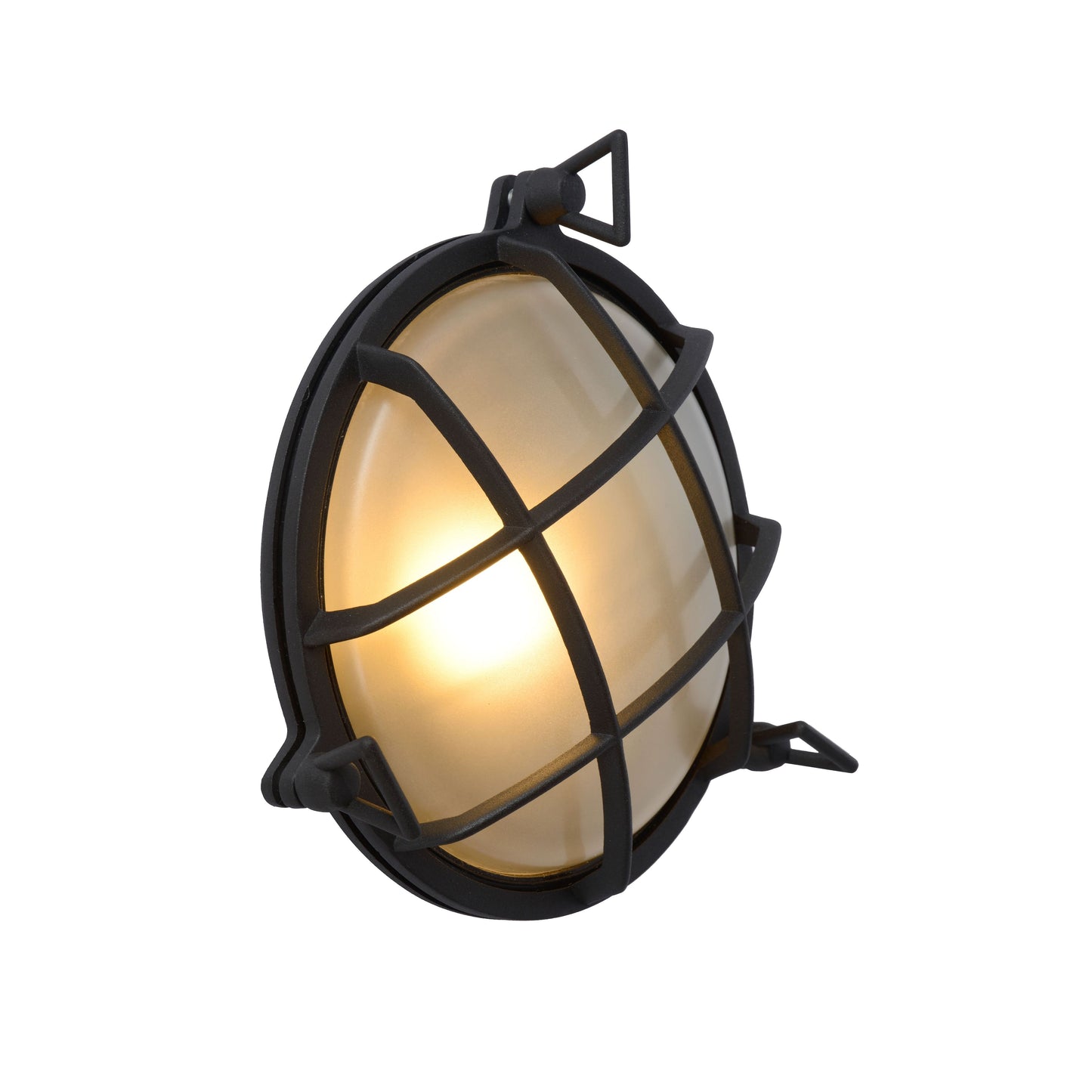 Lucide DUDLEY - Wall light Indoor/Outdoor - 1xE27 - IP65 - Black