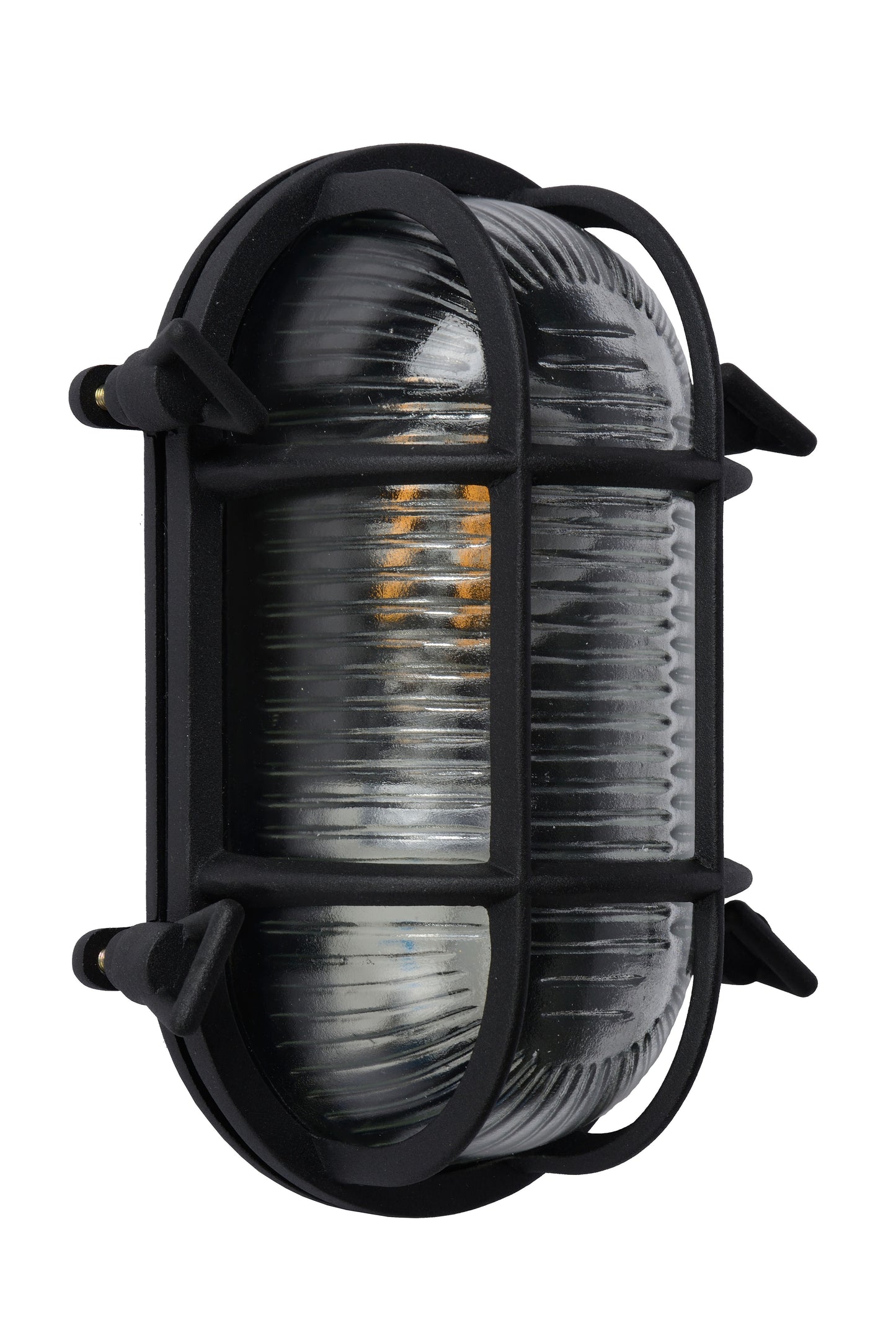 Lucide DUDLEY - Wall light Indoor/Outdoor - 1x E27 - IP65 - Black